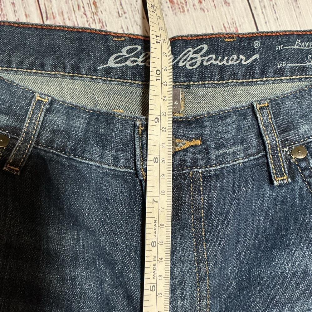 Eddie Bauer Boyfriend Slim Women’s jeans. Size P14. - Picture 8 of 9
